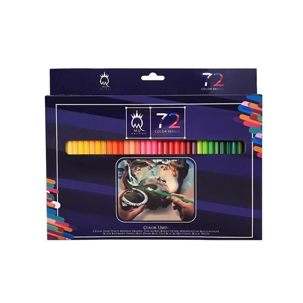 72 color MQ colored pencils