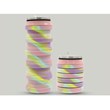 Pastel flat accordion silicone thermos