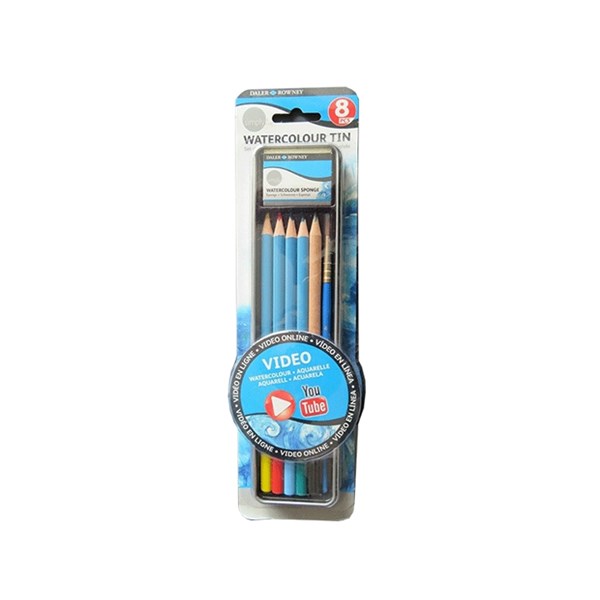 Dollar Roni watercolor pencil set (8 pieces)