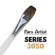 Professional flat brush (black pen, oil paint) Pars Artist code 3050