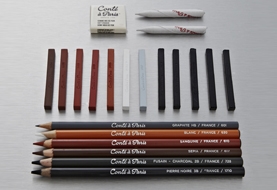 مداد کنته چیست و تفاوت آن با مداد زغالی