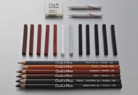 مداد کنته چیست و تفاوت آن با مداد زغالی