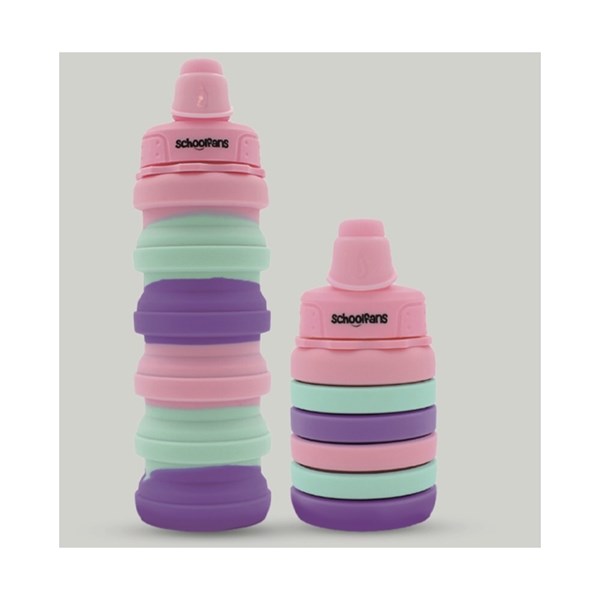 Silicone thermos accordion pastel school fence code 9322