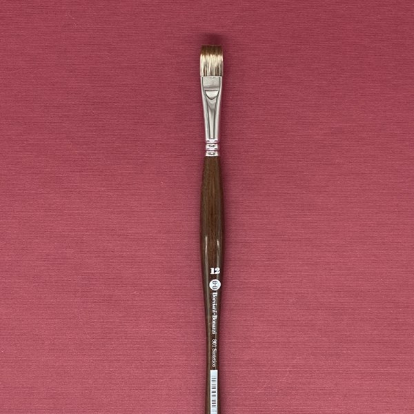 B.B. 801 series No. 12 flat brush