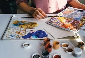 چه وسایل مورد نیاز برای نقاشی آکریلیک است؟