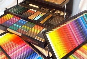 نحوه استفاده از مداد رنگی پلی کروم