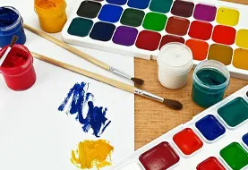 تفاوت نقاشی با گواش و آبرنگ