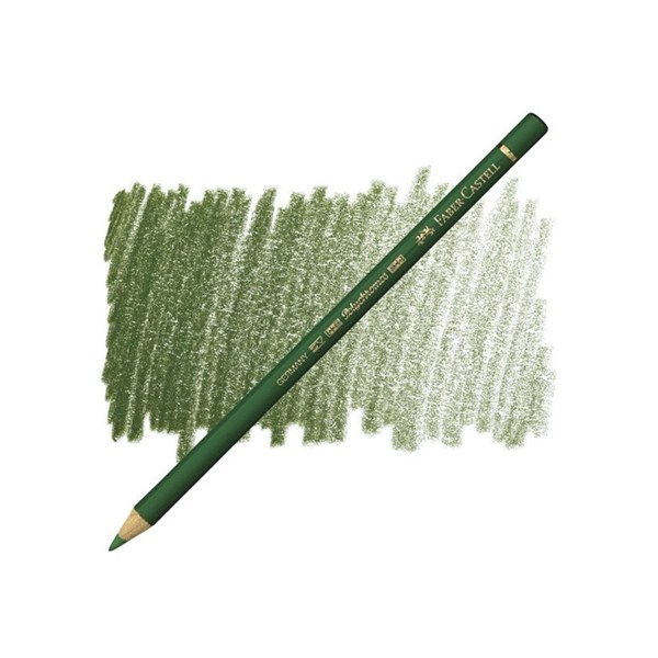 Faber-Castell Permanent Green Olive 167 polychrome colored pencil