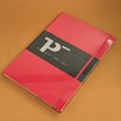 A4 size numbered line prime notebook