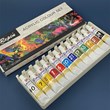 12-color repin acrylic paint, volume 22 ml