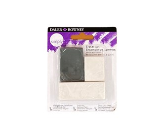 Dollar Roni eraser 3 pieces