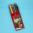 Classic 12-color Fabercastel colored pencils
