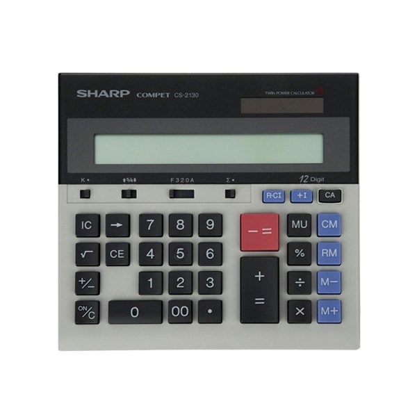 Sharp calculator model CS-2130