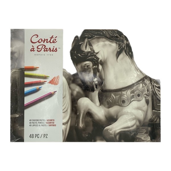 48 color pencil pastels by Conte Paris