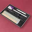 Dolar Roni charcoal drawing set (12 pieces)