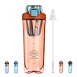 Peach dream thermos and shaker 700 ml