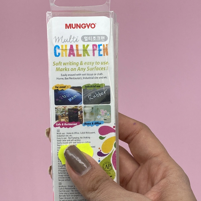 Mungyo Korean chalk marker (3 colors)