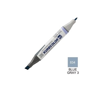 Kiocolor design marker (double ended) BLUE GRAY 3 (834)