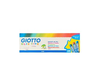 25 color Giotto Olio oil pastels