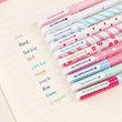 Happy Day pen, fantasy design, pack of 10 colors