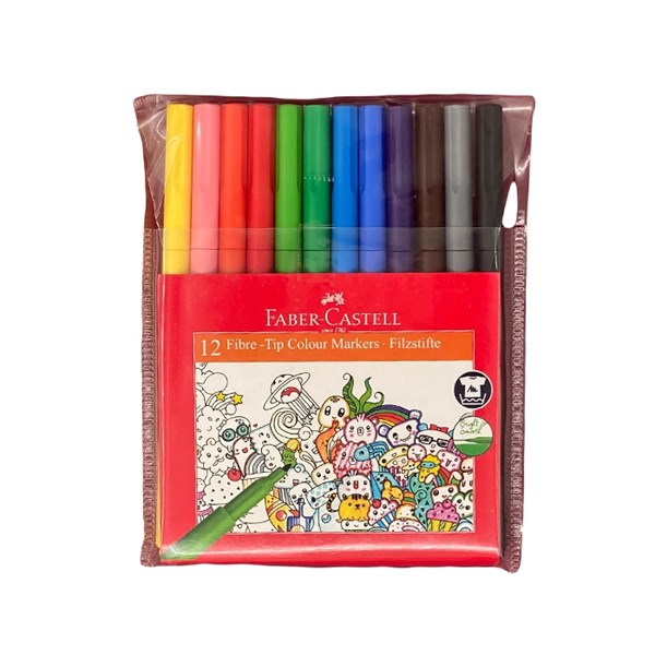 Fabercastel 12-color coloring marker