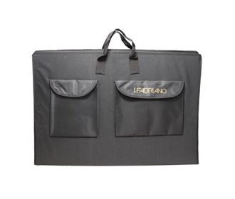 A2 size archive bag, Fabriano canvas model with pockets