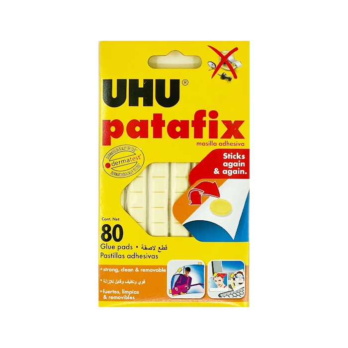 چسب خمیری 80 عددی patafix UHU 