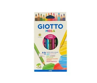 Giotto MEGA 12-color colored pencil