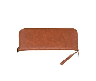 Pars Artist brown synthetic leather brush bag