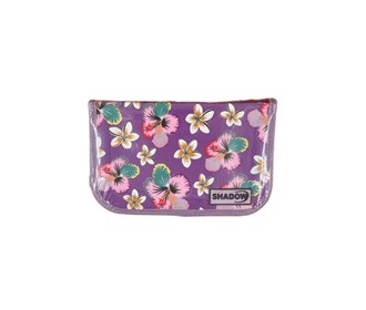 24 color flat fabric bag with Shado violet design