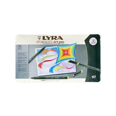 ماژیک آرت پن 40 رنگ لیرا