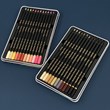 12-color metal box colored pencils, dark skin range, MQ