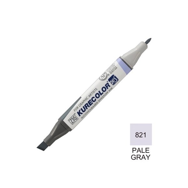 PALE GRAY 821 double-headed Kiocolor design marker