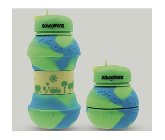 School Fence folding silicone thermos globe model FA9308