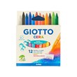 12-color Giotto cera model oil pastels