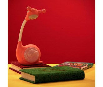 Snail reading light