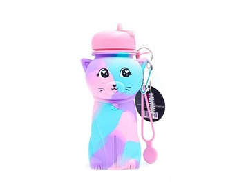 Cat silicone thermos