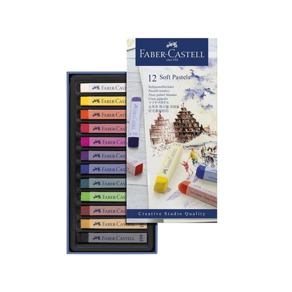Fabercastel chalk pastel model soft pastel creative studio