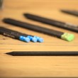 Faber-Castell black pencil with eraser