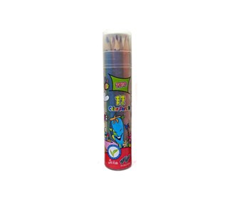 Tutu 12-color cylindrical colored pencil