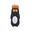 Penguin silicone thermos with glasses