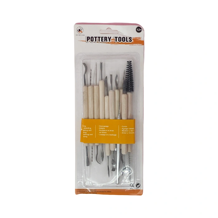 Brushed sculpting tool (pottery)