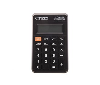 Citizen calculator model LC-310NR