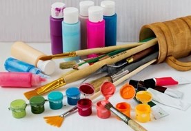 تفاوت گواش و رنگ اکریلیک در چیست؟