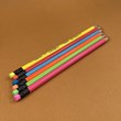 Lira black pencil with clear, neon fantasy model, glass 96 pieces