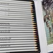 24 color pencils in SKY metal box, artist model