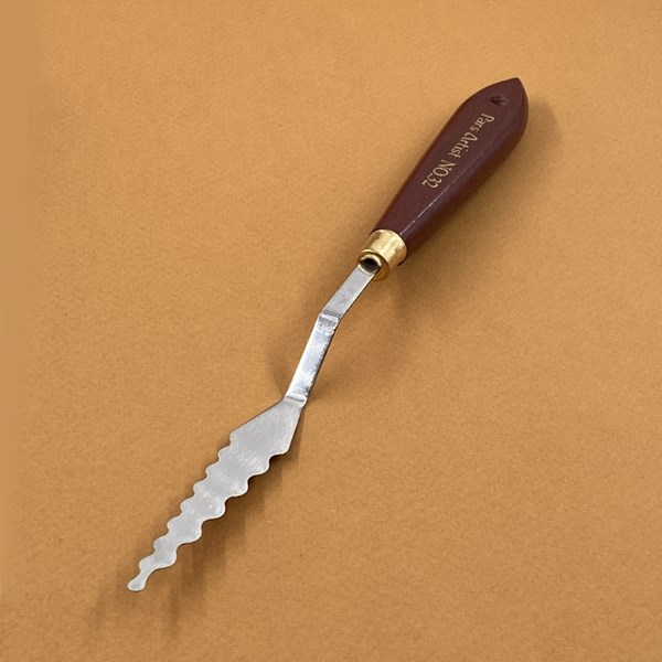 Pars Artist professional patterned spatula, size 32