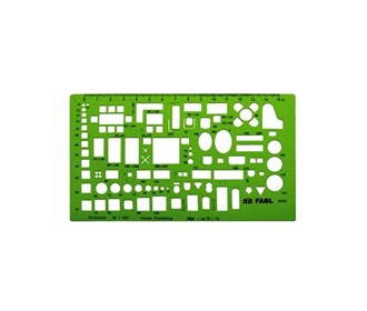 Fable furniture template 1/100 scale