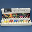 12-color repin acrylic paint, volume 22 ml