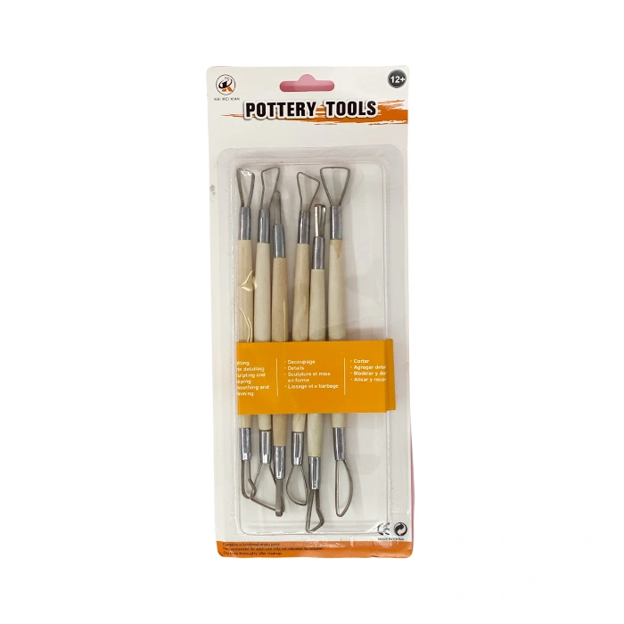 Plaster tools set of 6 pieces